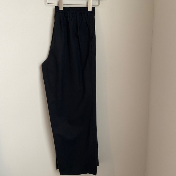 NWT Madewell Black Pull On Straight Pants XL - Picture 6 of 7